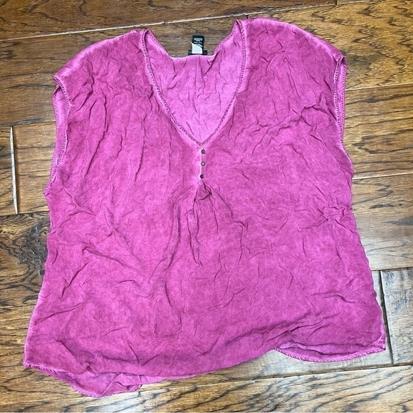 Torrid women’s washed challis dolman top - Picture 1 of 4